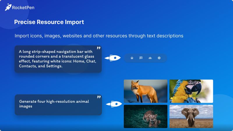 TableGen and Resource Import - AI generates data tables and imports assets for Figma